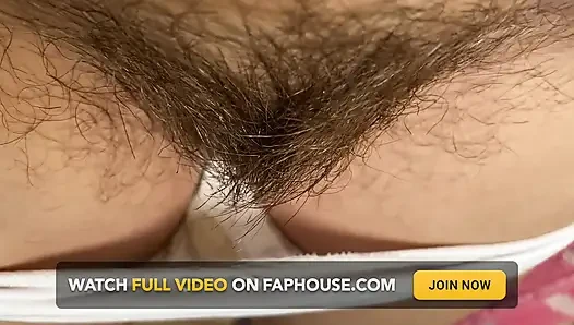 Very dirty white pantie from my hairy pussy
