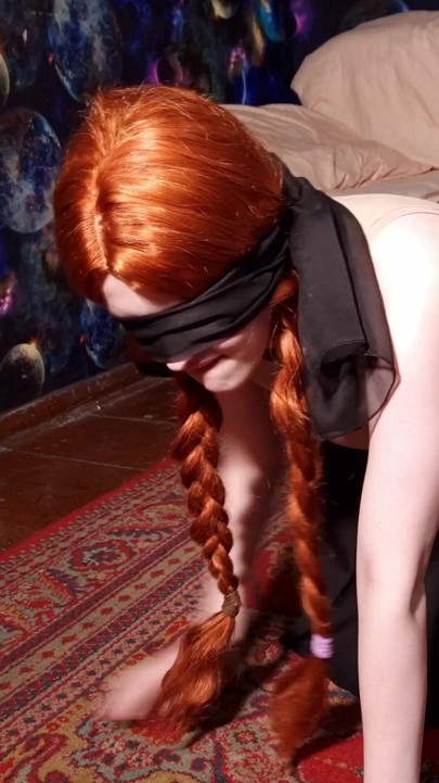 Married housewife gave herself to her stepfather during a game of hide and seek | Clip 1