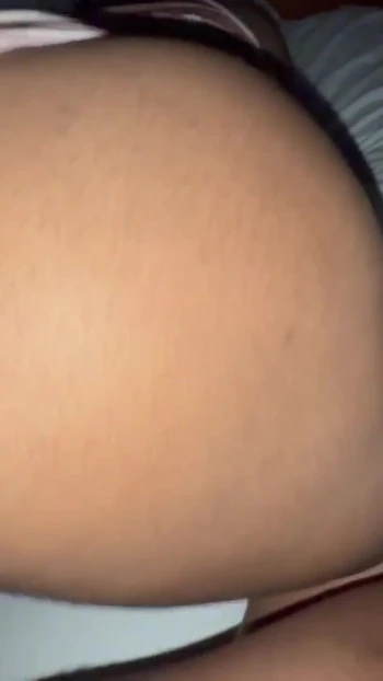 Thrilling moment from "My freak ass step brother fucked my big ass then shot his load on my ass"