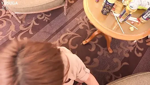 A Young Japanese with Big Tits Squirts to the Point of Dehydration.