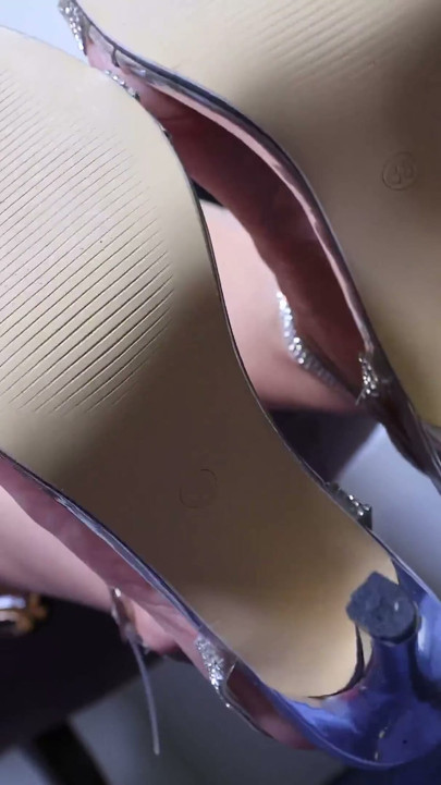 Under Princess's Feet and Heels POV