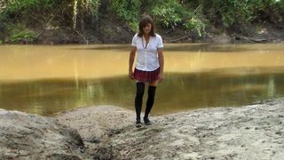 crossdressing down by the river