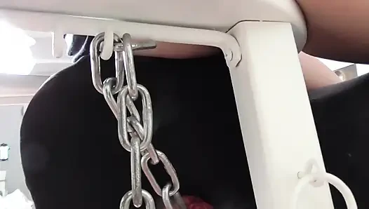 Tormented by the Facesitting Chair!