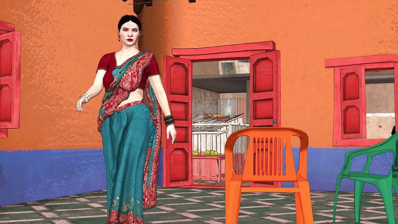 Desi beautiful widow sister in law had sex with the borrower the lender fucked her hard brother in law saw it