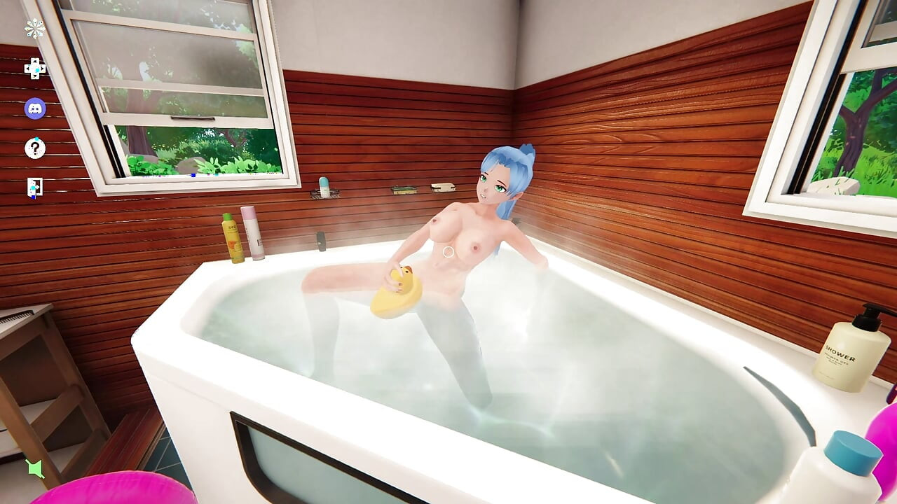 Mein übelbusiger heißer Mitbewohner duscht – Mein Badewannen-Begleiter – Gameplay