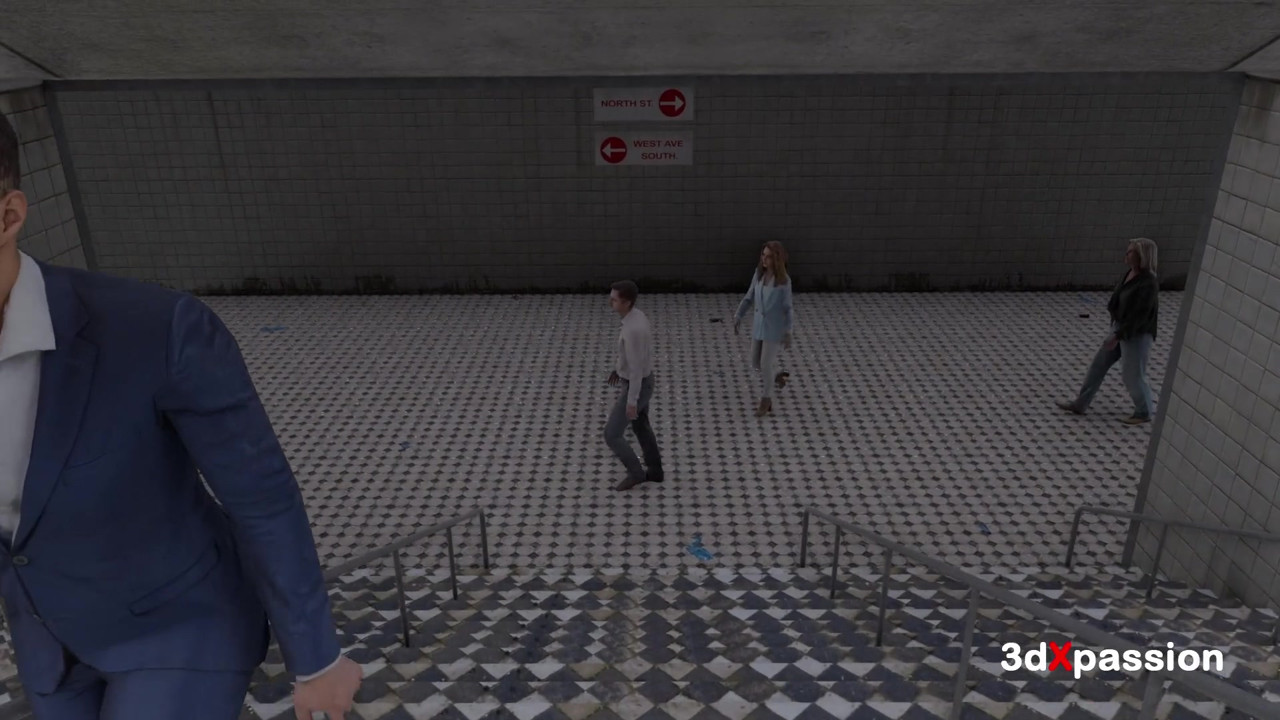 ネオンドリームズ・ザ・シティ・チョイス・ユー - ホットフタが地下室でセクシーで胸の奴隷と激しくセックスする