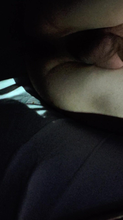 me and my buttplug in a dark room