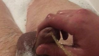 massive squirt myself with my micropenis