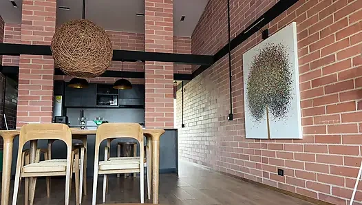 Picking up my stepdad after college to fill her pussy with milk