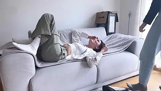 Aldatan lezbiyenler arasında güçlü ve ateşli orgazmlar