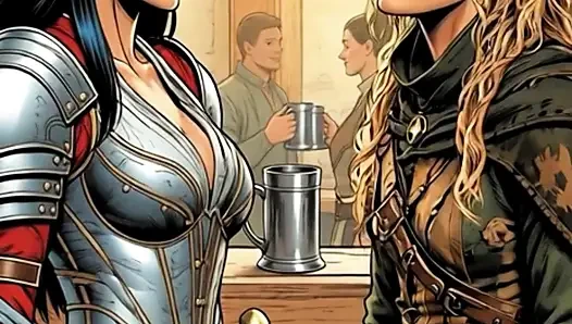 ErosQuest - Arya - Sapphic Pleasures - ИИ-контент