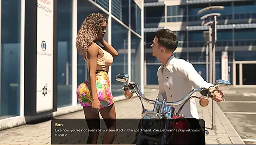 No more cash: a naughty girl's interracial sex ep 22