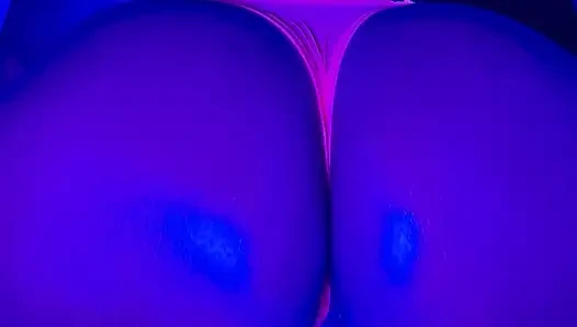 Neon Thong, Big Ass & Dildo: You Won't Forget This POV