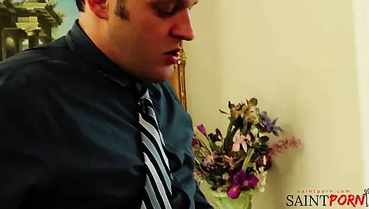 Dark Haired Beauty in Lingerie Gets Fucked up the Ass