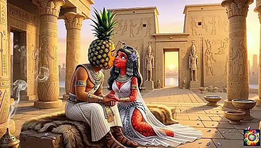 Mısır'da çöl romantizmi - ai hentai asmr