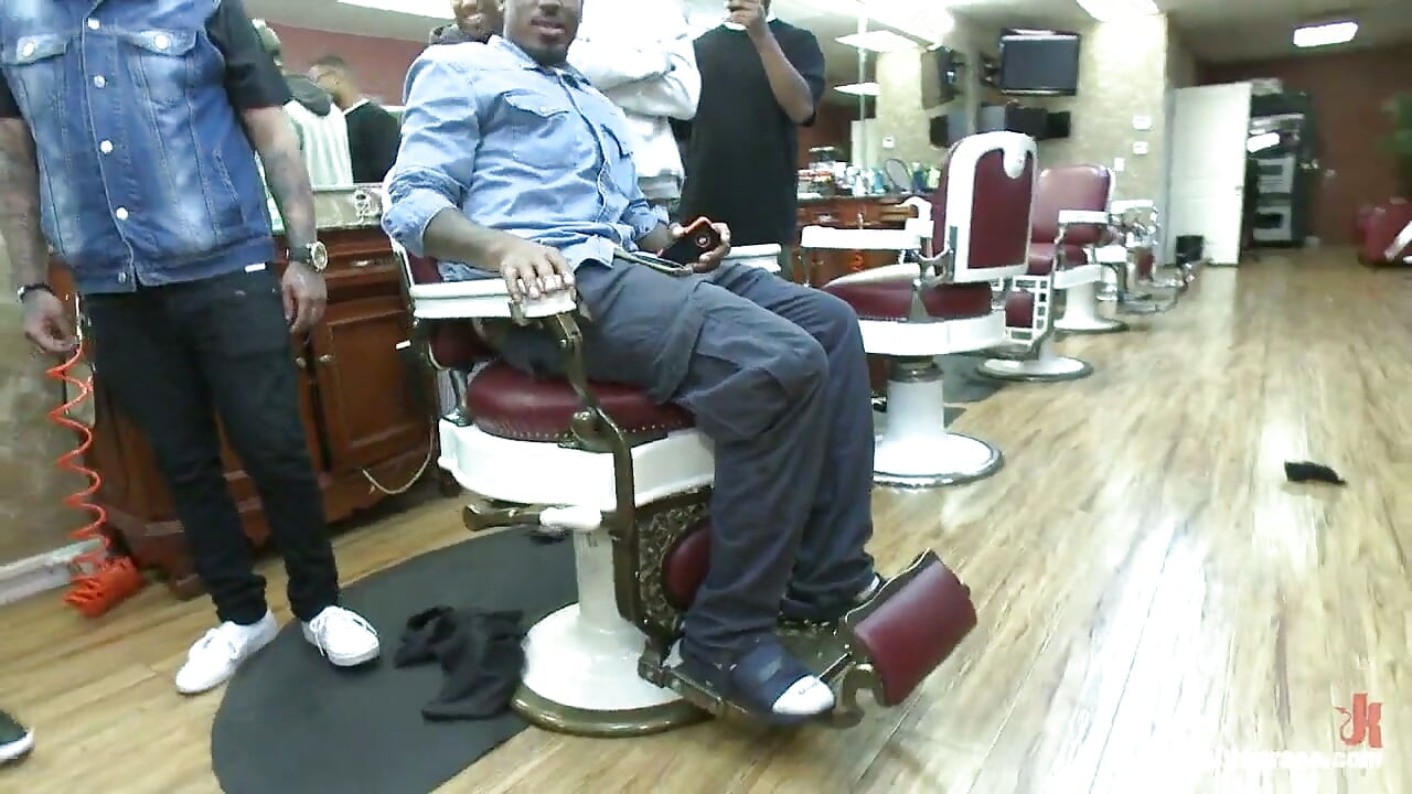 Little Barbershop of Whore: a Shave and a Haircut, Two Tits!