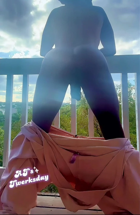AJ80 in Twerksday #2! Would you wanna see me shaking my juicy tgirl ass every week, maybe to a song?