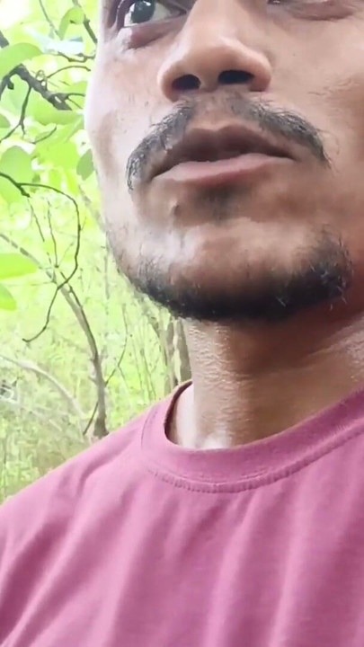 Jordiweek in the dangerous jungle with his big black cock | Clip 1