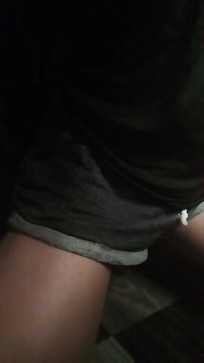 Late Avond Transgirl Vibes Alleen in Mijn Kamer