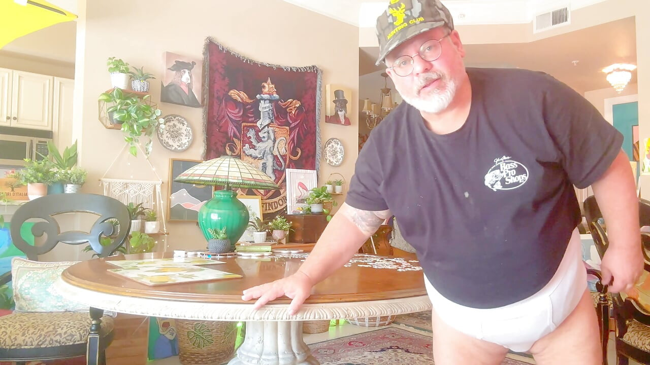 BIG BEARS COUNTRY TEDDY BEAR BANJO LOVING REDNECK BEAR WAS TH A CUTE HOLE