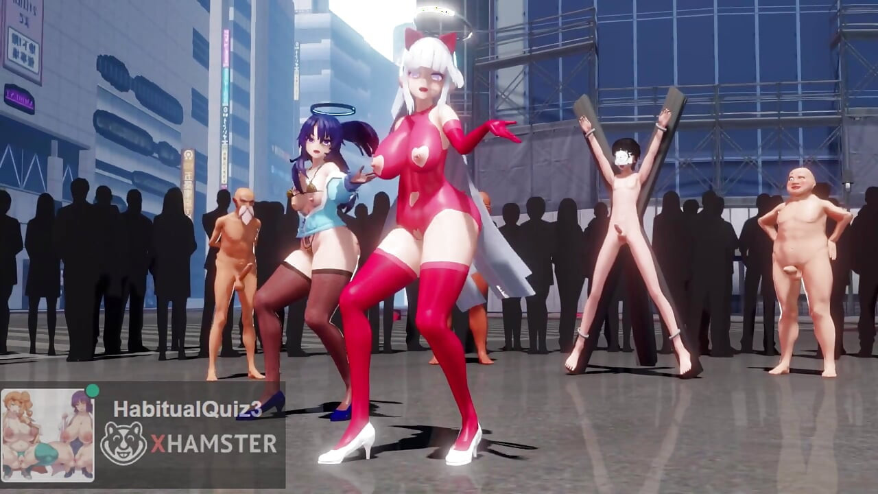mmd r18 3d hentai ahegao Blue Archive Cellphone paranoia girl sexy princess ntr dildo fuck hard sex ahegao blowjob
