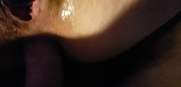 i stick it in her ass and the toy in front