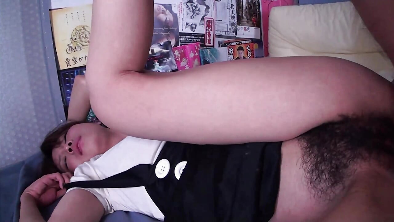 Young little Asian slut loves to suck cock