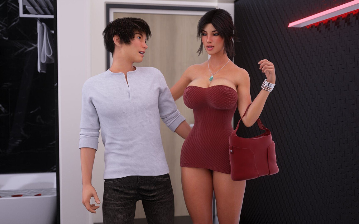 Stepsister and Stepbro Share a Bed in a Hotelroom - 3D Hentai Animated Porn - Milfy City