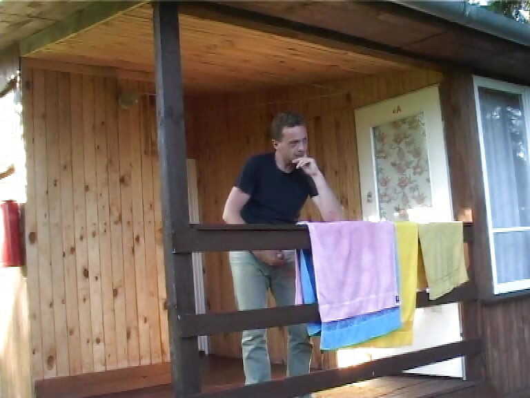 A Big Hard Cock Outdoor Doggystyle