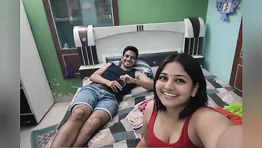 Superstar India yang baru menikah dengan xhamster romantis di luar ruangan