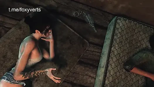 Ellie büyük zenci yarağı tarafından sikiliyor