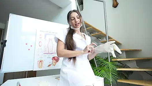 The Dentist Leaned Over-i Saw Her Boobs and Couldn't Help Myself. Rough Sex Right There in the Office