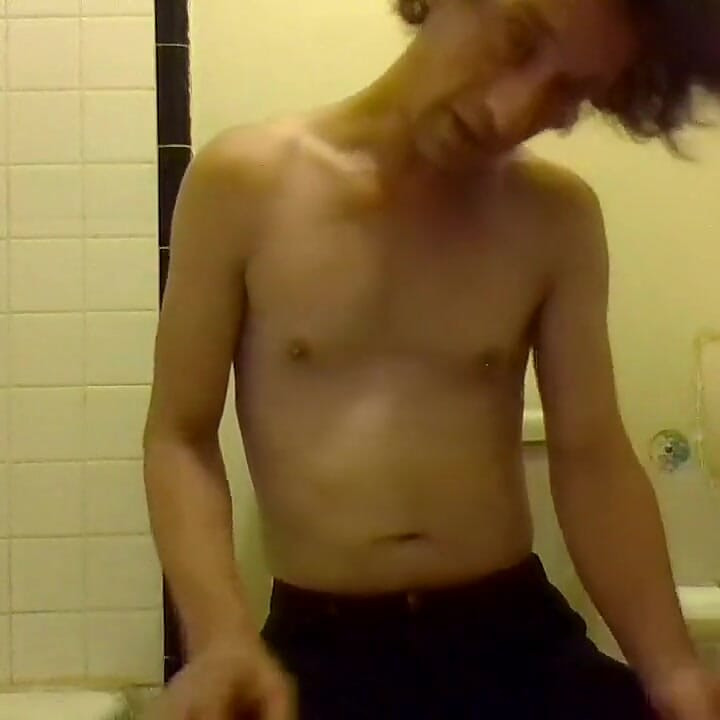 Sitting Full View Naked Peeing