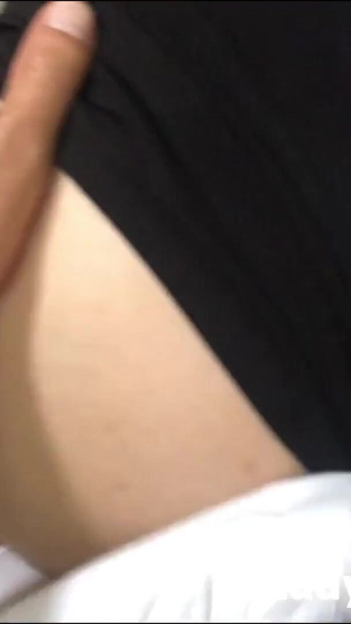 Cute College Couple in Bed – Short Black Skirt, Playful Teasing & Flirty Cuddles - STUDYINGLOVINGXXX | Clip 2