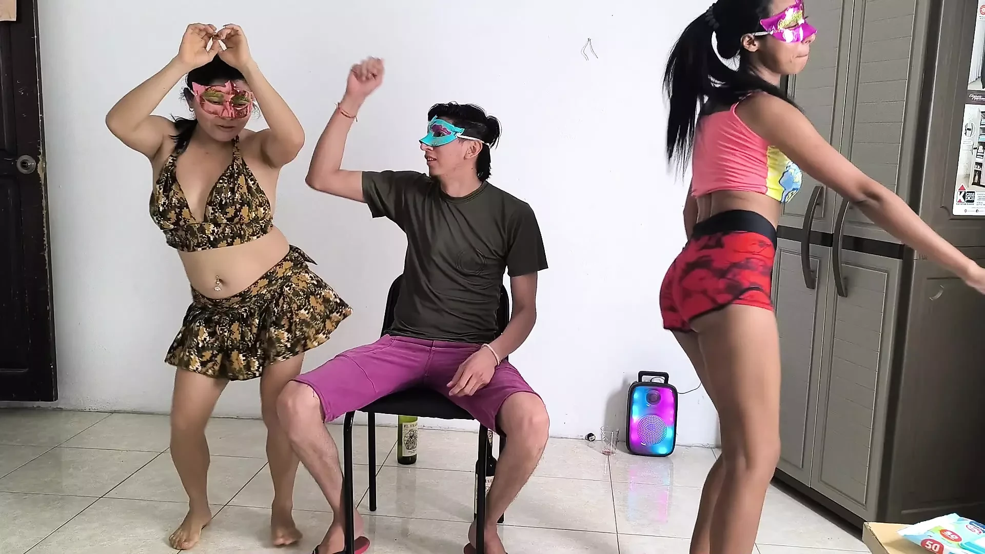 Increased sexual appetite thanks to my two stepsisters dancing like whores