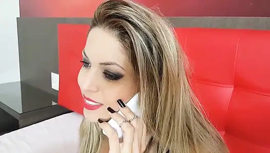 Lesbian domination and ass licking by Patricia Campos and Slave Nicole