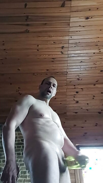 I drink my cum