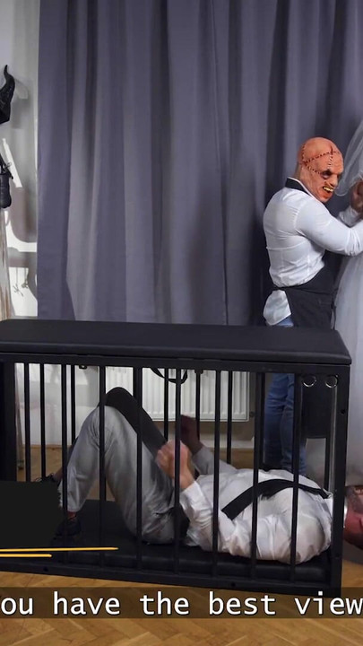 Ισχυρή στιγμή από το "VIP4K.  πριν από το γάμο στο Fetish Funhouse!"