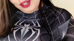 Spider-lady show you how to jerk off (JOI)