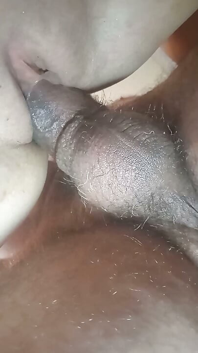 Her pussy and ass getting fucked.