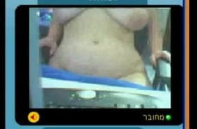 sexy israeli bbw on webcam