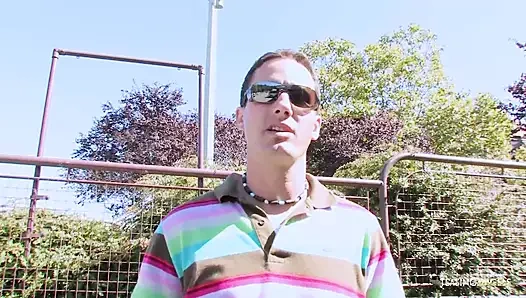 Brunette gets fucked doggy style after getting cunnilingus