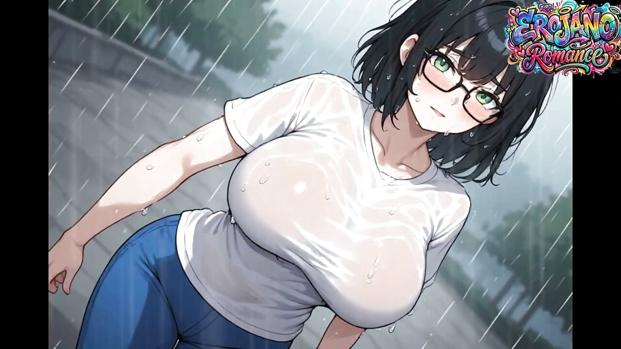 POV My 25-year-old Girlfriend Loves Me in the Rain, but I Reject Her and End up Consoling Herself with Older Men