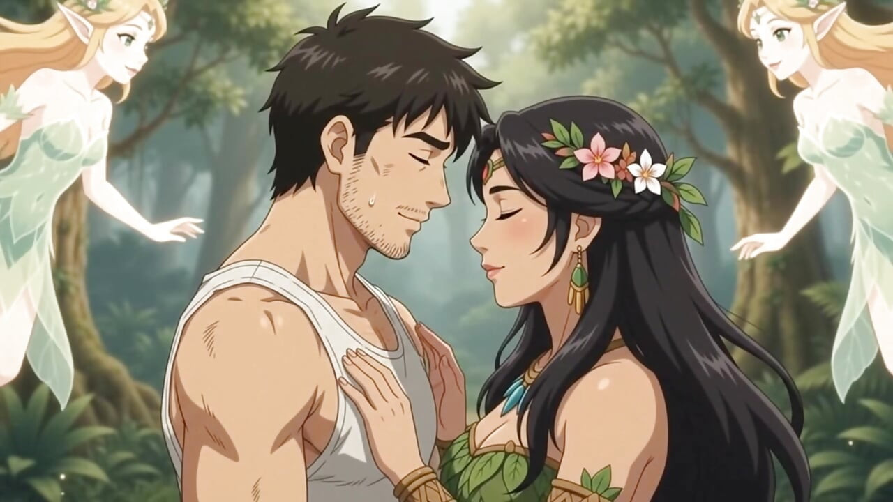 Amazon’s Sacred Offering The Forest Spirit Ritual turn into hard sex