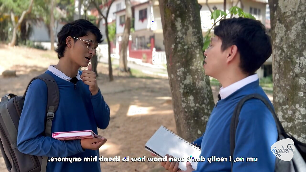 My friend helps me with the exam and I fuck him as a thank you