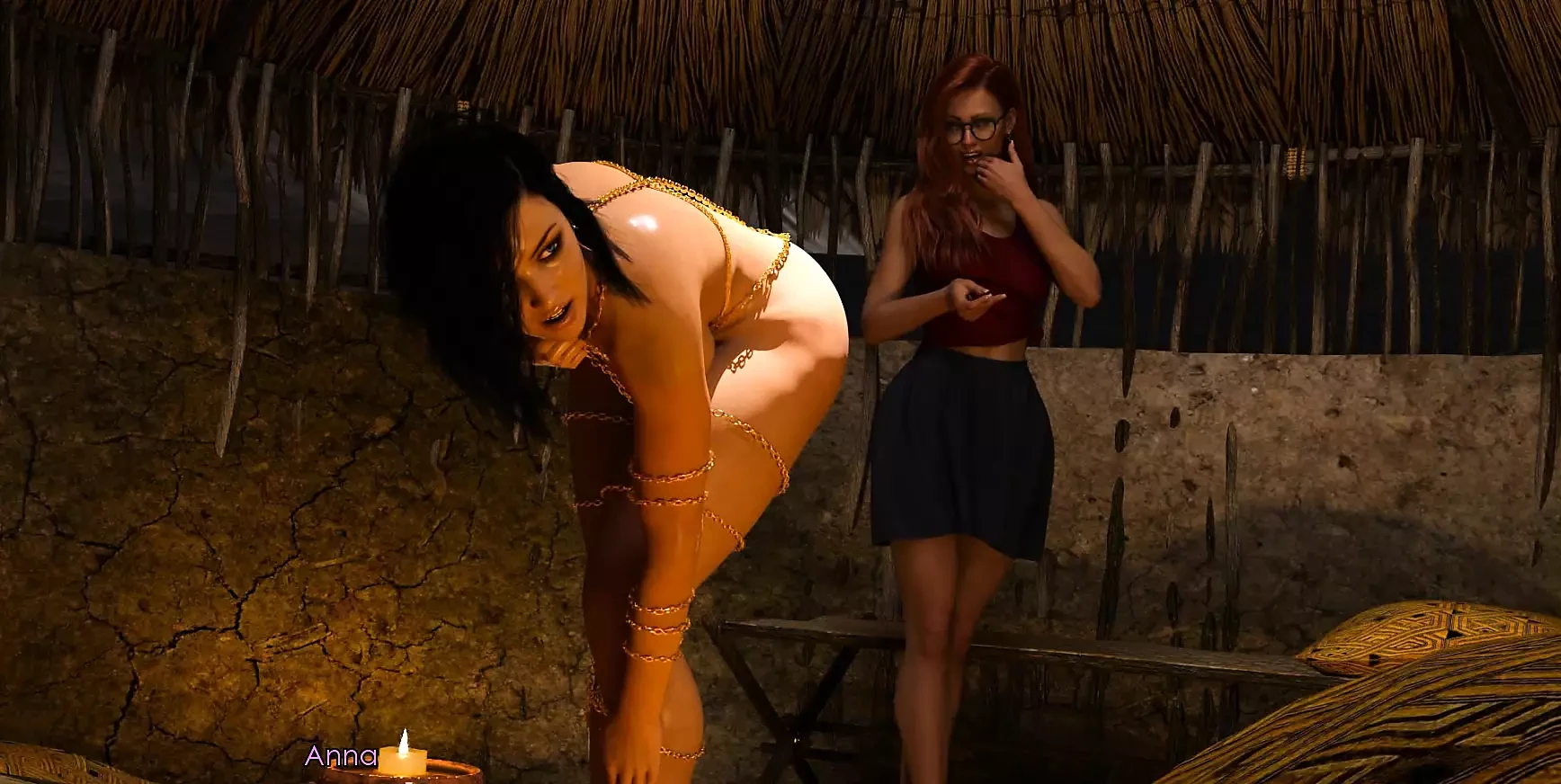 Anna Exciting Affection - 78  White Lady Among African Tribe by MissKitty2K