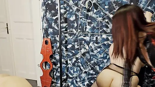 Mastürbasyon teşviki meme şaplak - anal eğitim lezdom