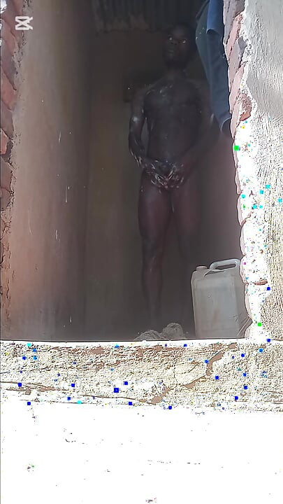 Our little stepbrother masturbating in the Bathroom