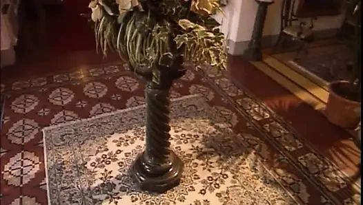 Threesome vintage gadis rambut merah mengisap kontol ngentot memek