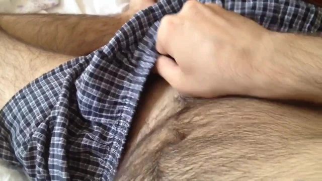 Playing with my penis